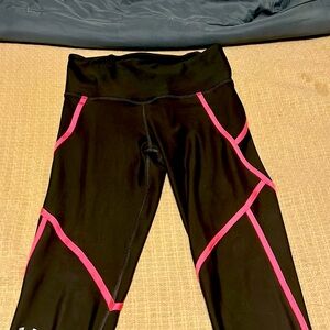 Exercise leggings. Under Armour brand, size M.